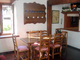 Dining area bordas Arinsal